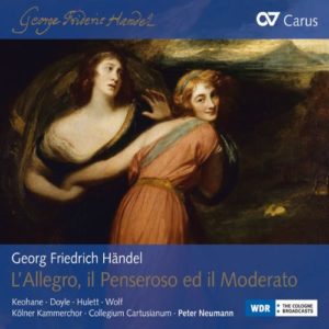 Handel: L’Allegro, il Penseroso ed il Moderato